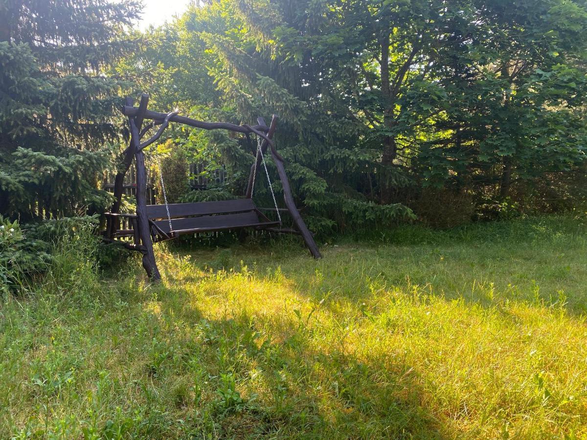 Szeroki Bor Oaza W Puszczy Z Sauna, Bania I Jacuzzi Exterior foto