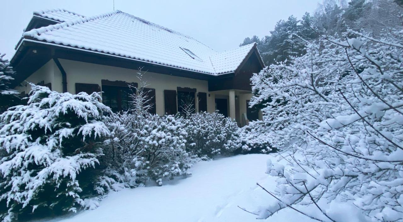 Szeroki Bor Oaza W Puszczy Z Sauna, Bania I Jacuzzi Exterior foto