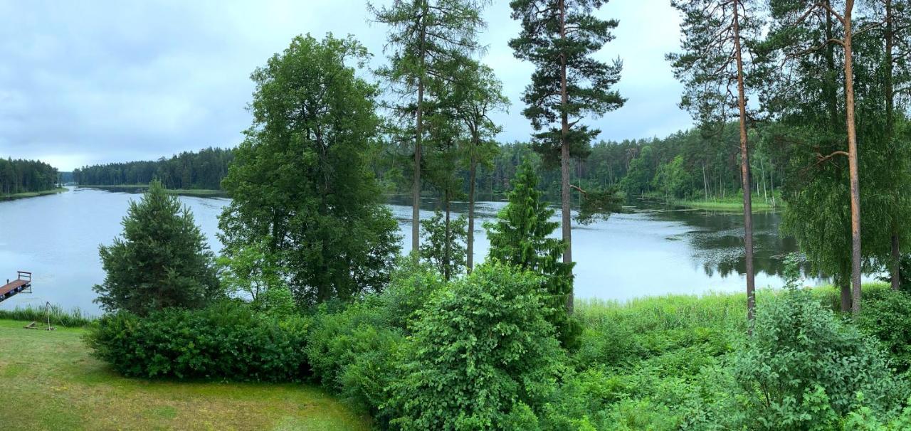 Szeroki Bor Oaza W Puszczy Z Sauna, Bania I Jacuzzi Exterior foto